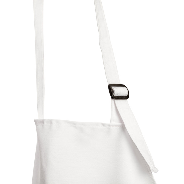 Adjustable neck strap with safety clasp