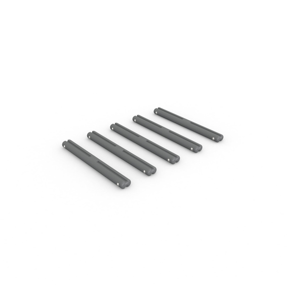 Quadruple Connector for Flexible Keder Frame, Set of 5