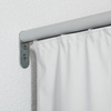 Curtain, wall mounting with profile holder