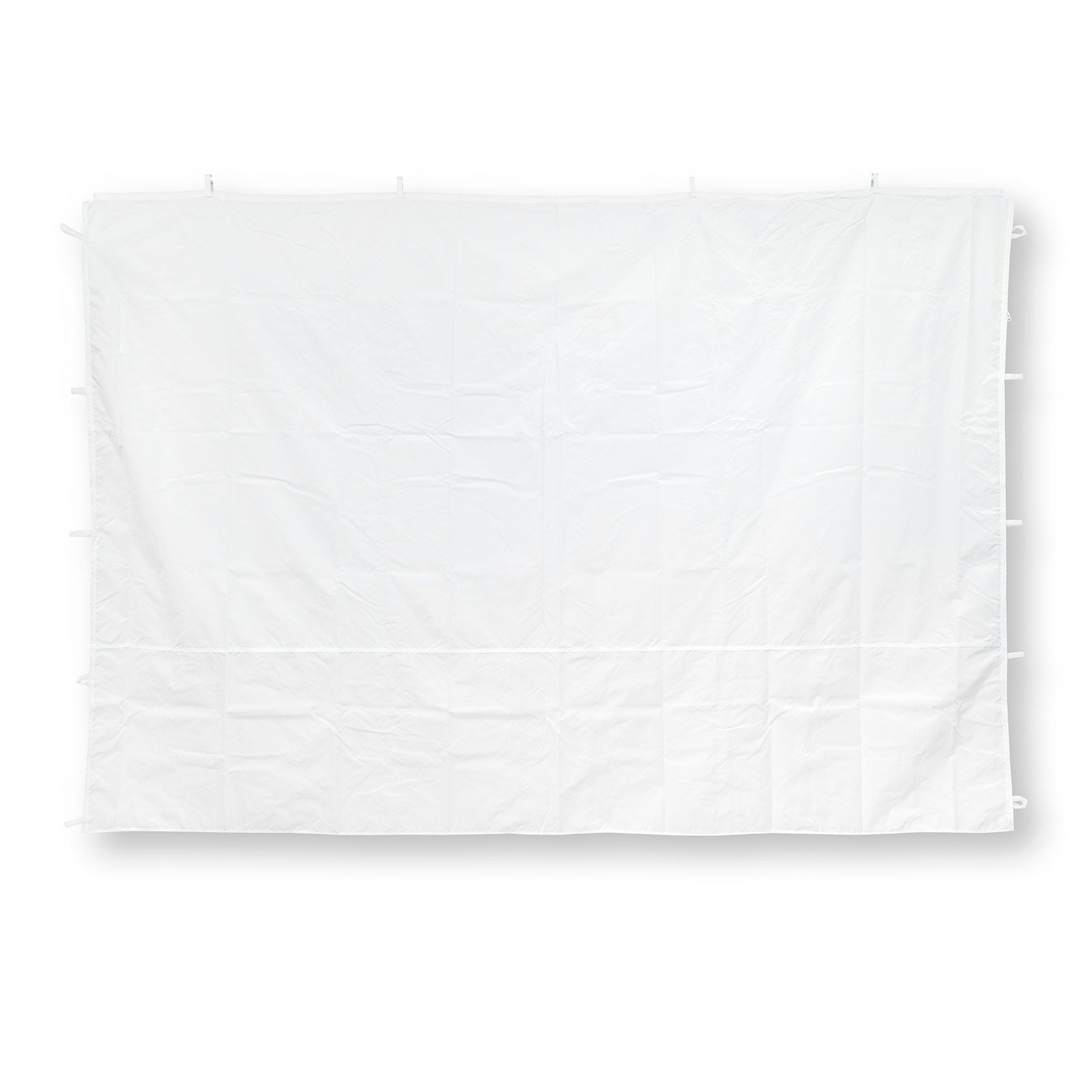 Solid wall in white