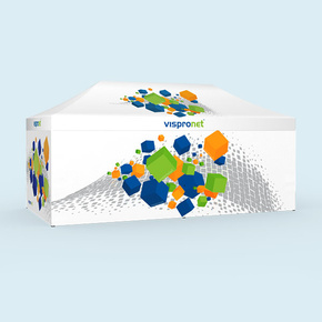 Pop Up Tent Select 3 x 6 m, 4 walls with print