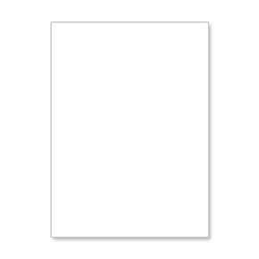 Full wall, white without print, width 1.5 m