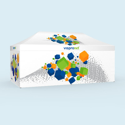 Pop Up Tent Select 3 x 6 m, 4 walls with print