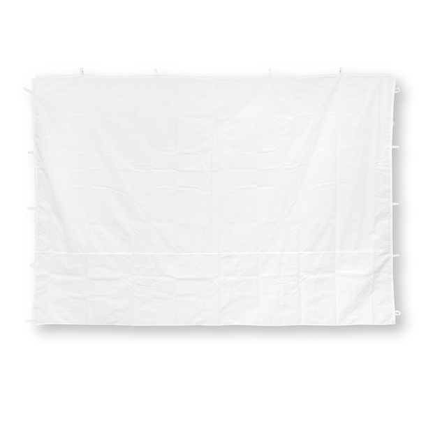 Solid wall in white