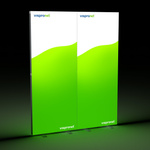 Exhibition Wall Lightbox fold 200 x 250 cm