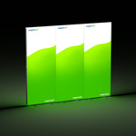 Exhibition Wall Lightbox fold 300 x 250 cm