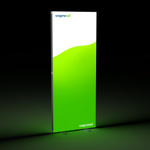 Exhibition Wall Lightbox fold 100 x 250 cm