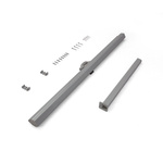 Side awning silver gray, scope of delivery