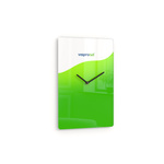 Wall clocks, rectangular, dial centered