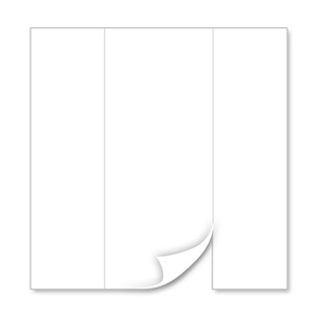 Wall Hexagon with door, white without print, width 2 m