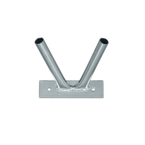 Wall mount 2-pole, ø 15 mm