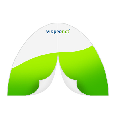 Sidewall with Zipper Entrance for Inflatable Tent Air, printed