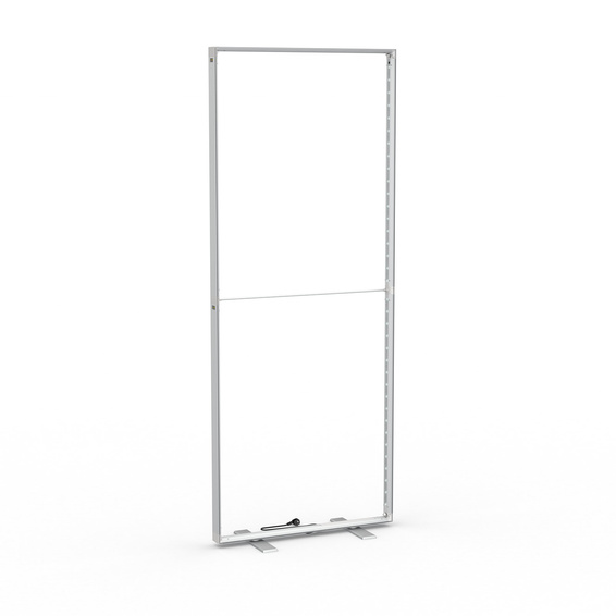 Exhibition Wall Lightbox fold, frame without textile covering