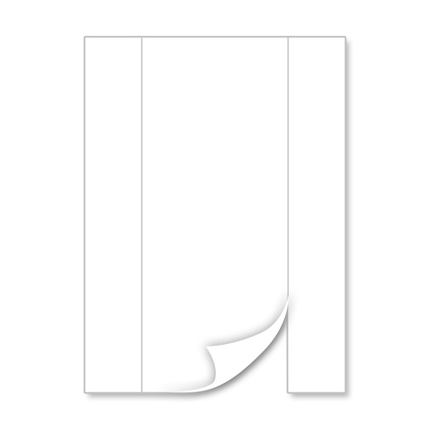 Hexagonal wall panel with door, white, unprinted, 150 x 200 cm