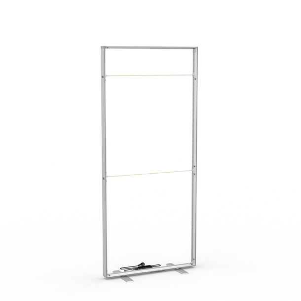 Trade Show Wall Lightbox Click, System, Height: 225 cm