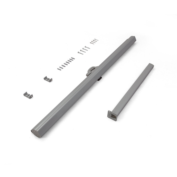 Side awning silver gray, scope of delivery