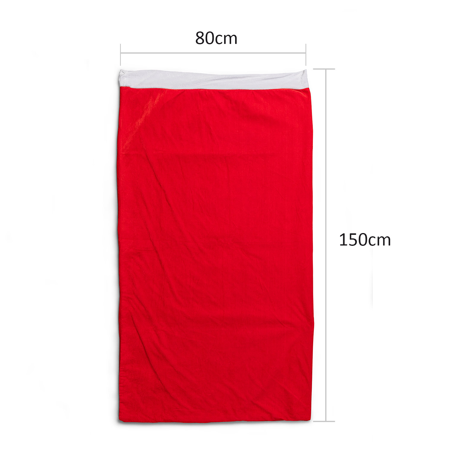 XXL Size: 80 x 150 cm - ample space for small and large gifts