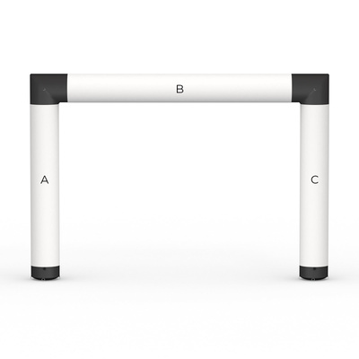 Single changing banner for Inflatable Archway Air Basic (width 4,50 m)