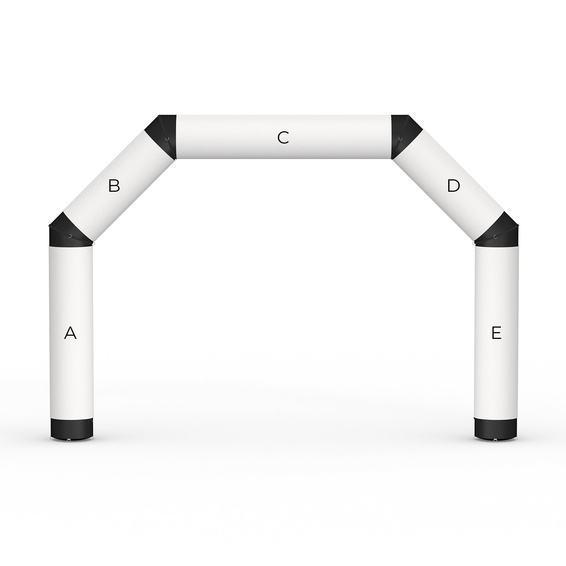 Event Banner Air, Dimensions: 650 x 450 cm (W x H) - Replaceable Banner