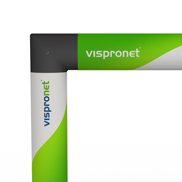 Interchangeable banner, material: wind-permeable mesh vinyl Mesh Basic