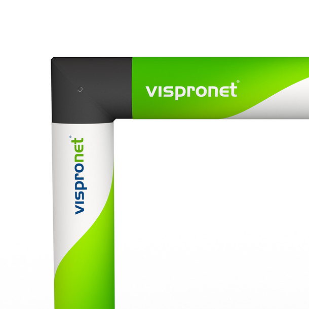 Interchangeable banner, material: Polyester knit Multisol® L SE