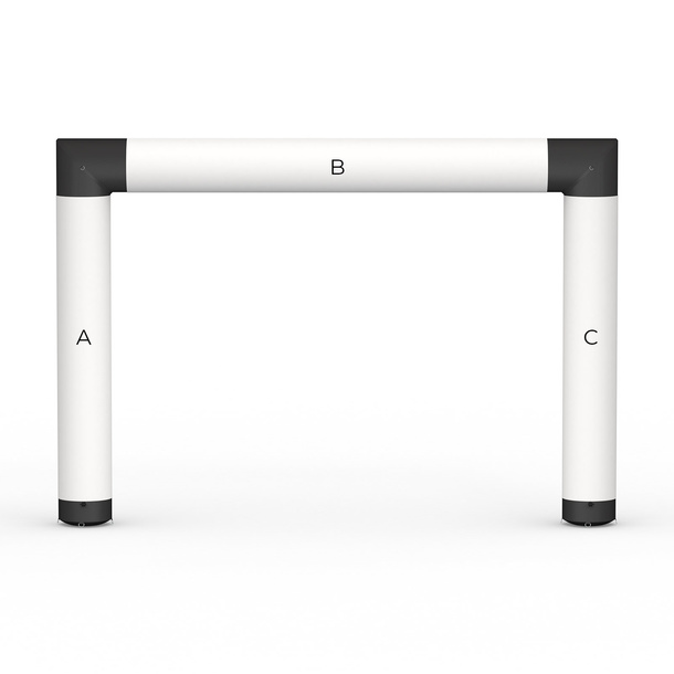 Event Banner Air Basic, Dimensions: 450 x 320 cm (W x H) - Replaceable Banner