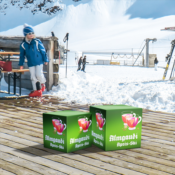 for seating comfort outdoors even on cold days