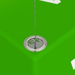 Detail: 6 side panels - lid with eyelet and wire rope feed-through
