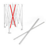 X-roof strut for the frame of the Premium folding pavilion/folding tent - spare part
