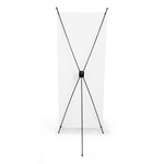 X-Banner Economy with Printed Panel - Reverse Side