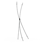 Rod system for X-Display Economy / X-Banner Economy