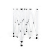 Stable, foldable scissor gate system made of steel: setup in seconds