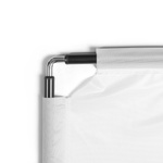 Advertising Banner with Hem - Simplified, Quick Installation