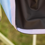 Tent canopy: fitted with Velcro strips on both sides of the valance for attaching the tent roof (outside) and tent walls (inside)