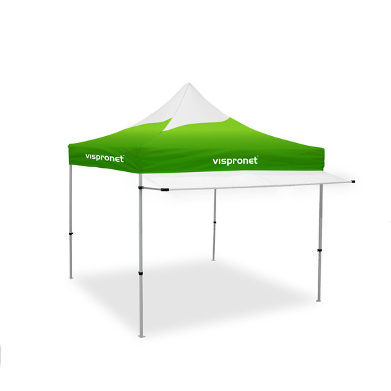 Canopy for Basic and Select pop-up tents, white, without print (available in 2 widths)