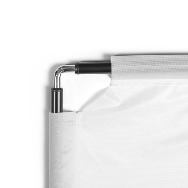 Advertising Banner with Hem - Simplified, Quick Installation