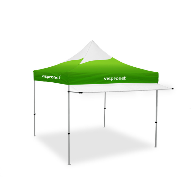Canopy for Basic and Select pop-up tents, white, without print (available in 2 widths)