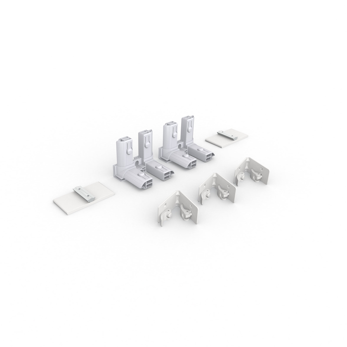Accessory Set for Lightbox Flex Trade Show Wall - Trio