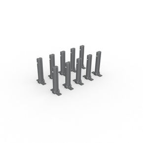 Double connector for Keder frame flex, set of 10