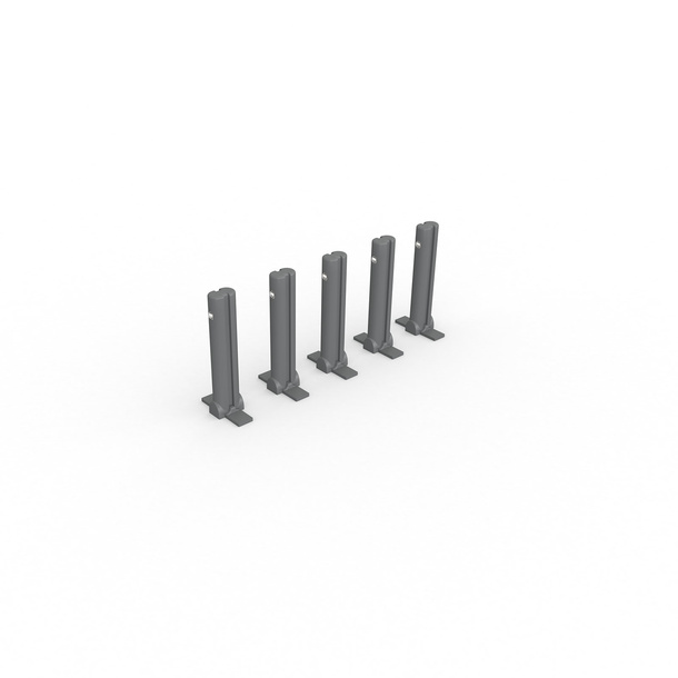 Double Connector for Flexible Keder Frame, Set of 5