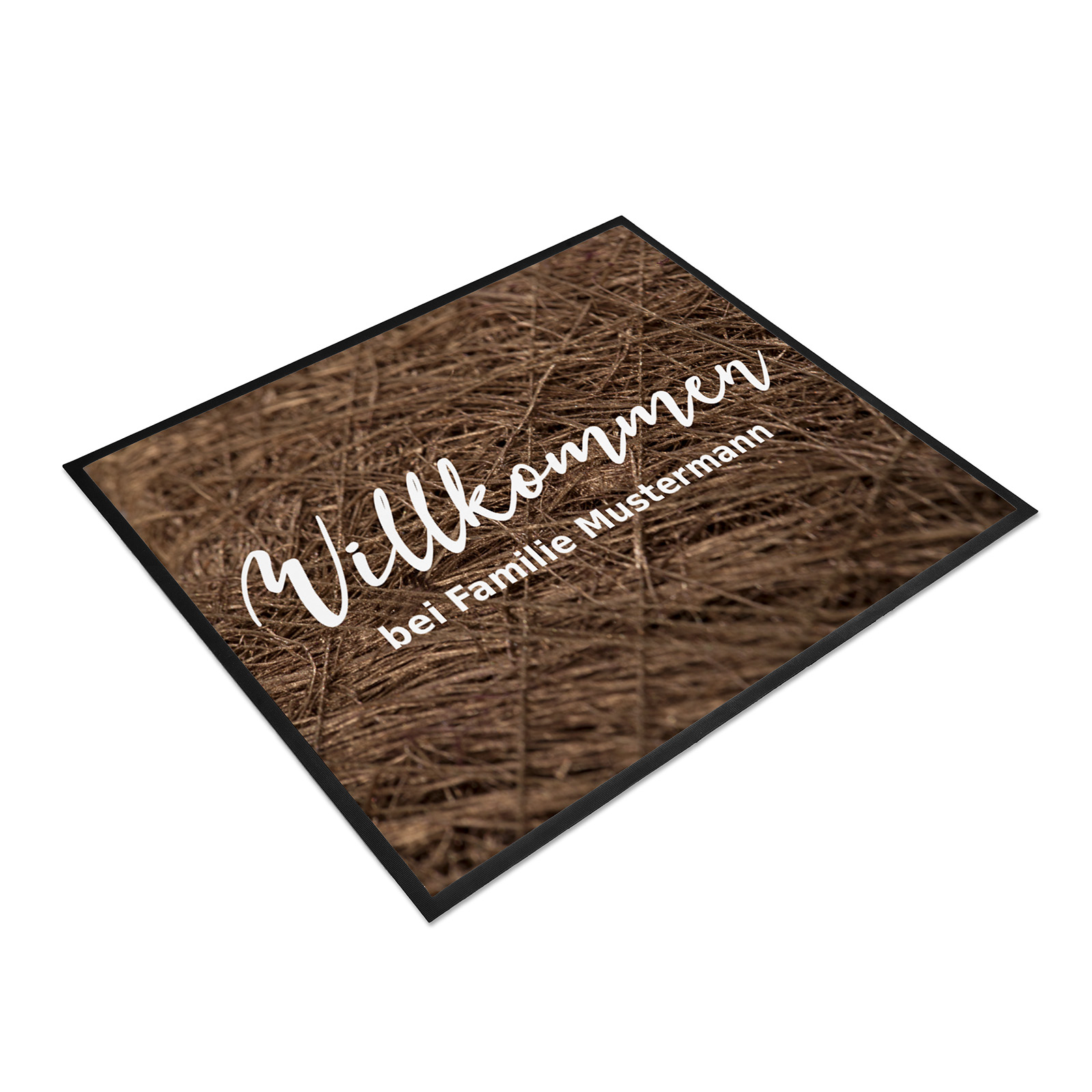Doormat 80 x 60 cm - Welcome motif