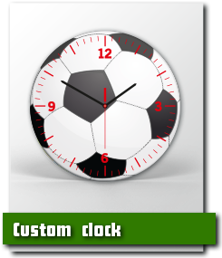 Print & buy your own custom clock online – get more information