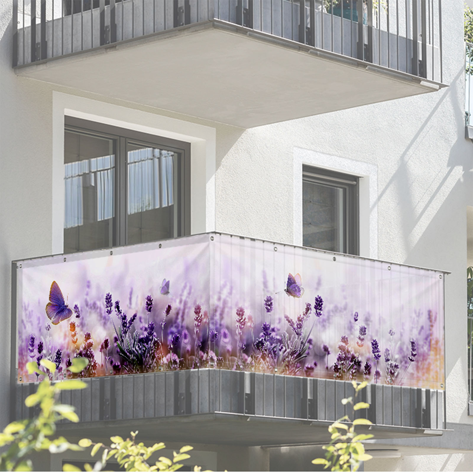 Printed balcony protection