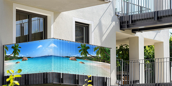 Balcony privacy screen