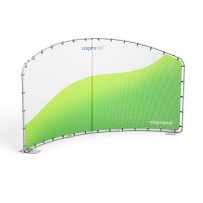 PVC Mesh - arch display wall