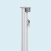 Aluminum flagpole