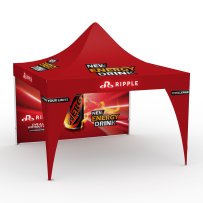 Pop-up tent Premium 4 x 4 m, 1 wall