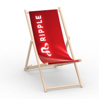 Deck chair, without armrests