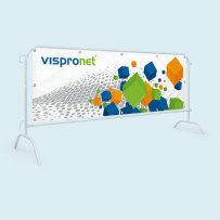 PVC banners and covers for barriers