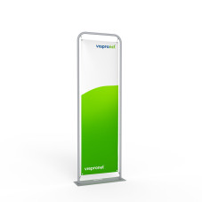 Tube Display with banner